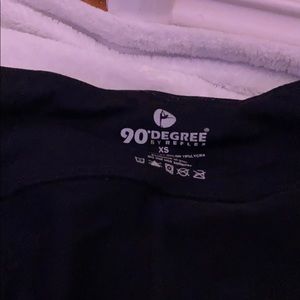 90°Degree by Reflex Black Leggings